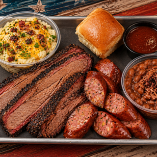 2 Meat Plate (With Brisket)