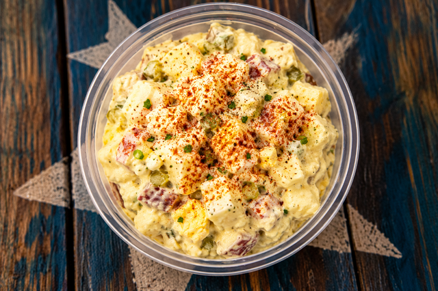 Deviled Egg Potato Salad.