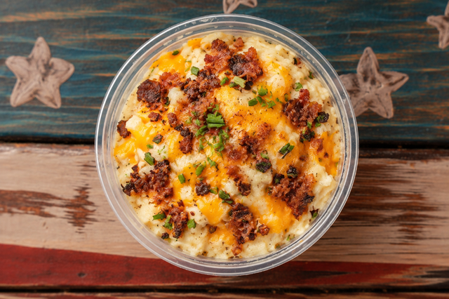 Loaded Mashed Potatoes.