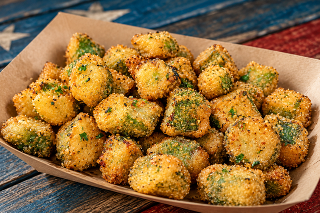 Fried Okra.