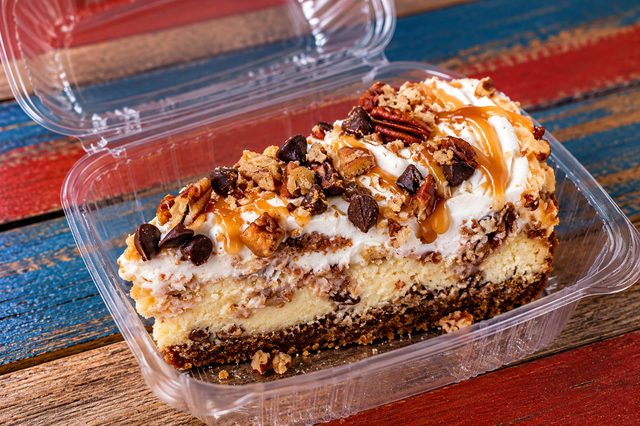 Turtle Cheesecake.