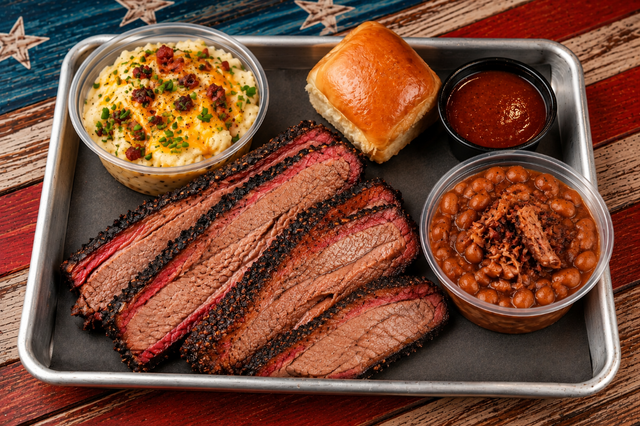 Brisket Plate.